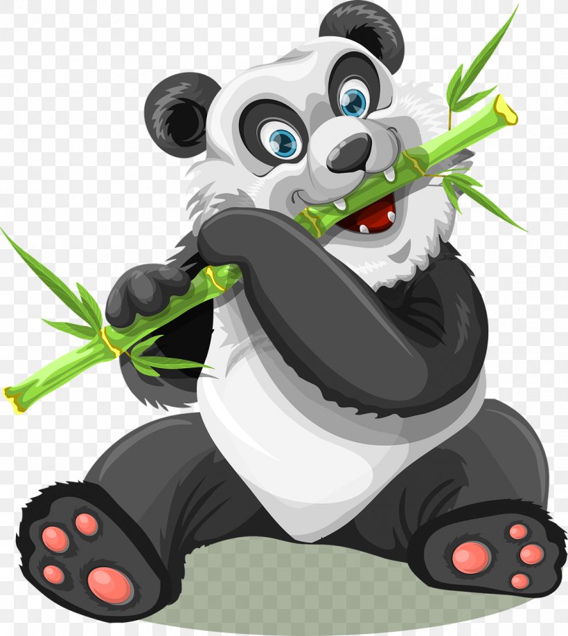 Giant Panda Eating Clip Art, PNG, 1141x1280px, Giant Panda, Bamboo, Bear, Carnivoran, Cuteness Download Free