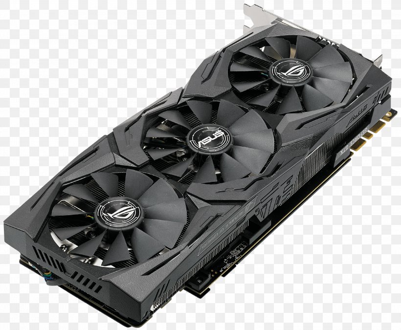 Graphics Cards & Video Adapters NVIDIA GeForce GTX 1080 Ti ASUS ROG Strix GL502 Republic Of Gamers, PNG, 3000x2470px, Graphics Cards Video Adapters, Asus, Auto Part, Car Subwoofer, Computer Component Download Free