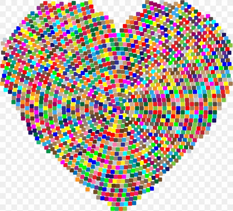 Heart Clip Art, PNG, 2324x2108px, Heart, Color, Mosaic, Point, Royaltyfree Download Free