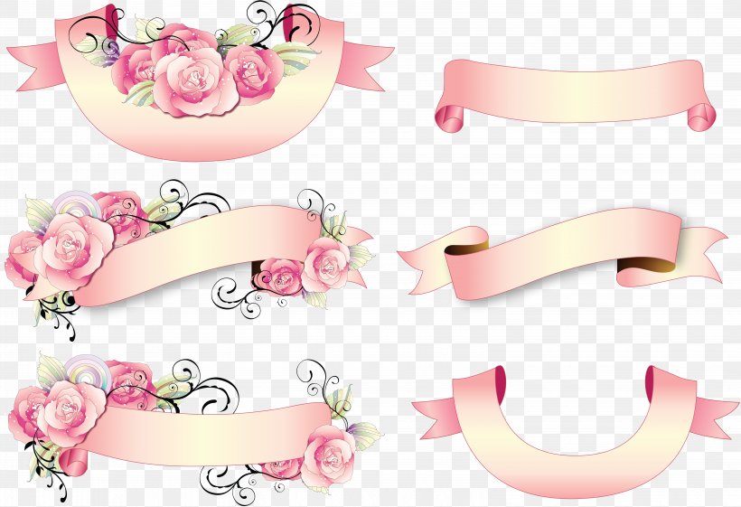 Pink Ribbon Clip Art, PNG, 6218x4257px, Pink, Coreldraw, Fashion Accessory, Flower, Garden Roses Download Free
