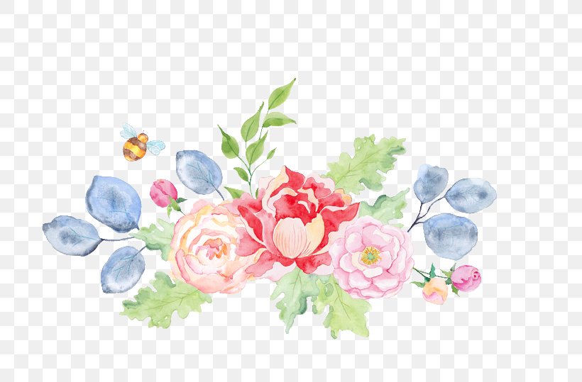 Watercolor Painting Flower Floral Design Clip Art, PNG, 750x539px, Watercolor Painting, Artificial Flower, Botany, Bouquet, Cut Flowers Download Free