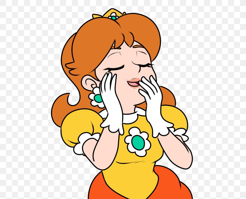 Clip Art Princess Daisy Princess Peach Illustration Video Games, PNG, 566x664px, Princess Daisy, Animated Cartoon, Art, Artwork, Cartoon Download Free