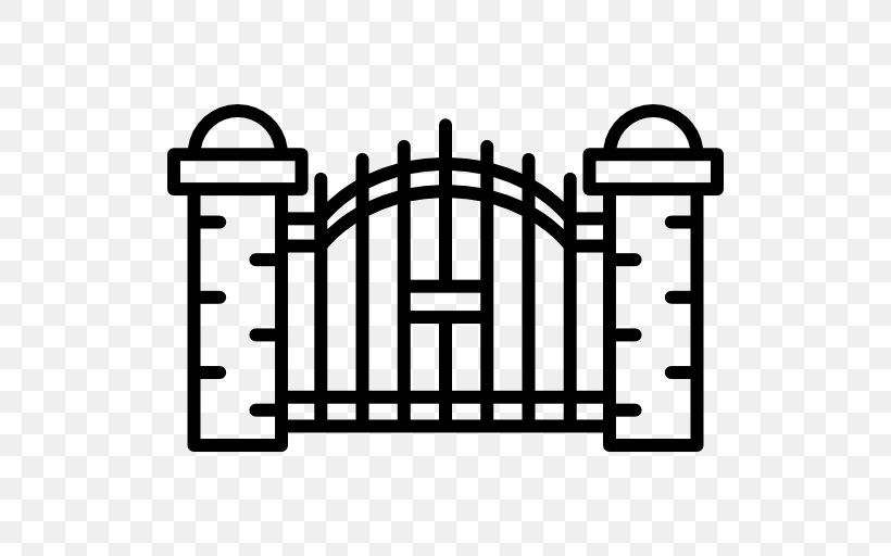Gate Fence, PNG, 512x512px, Gate, Area, Black, Black And White, Brand Download Free