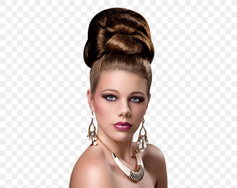 Hairstyle Bouffant Fashion Updo, PNG, 445x650px, Hairstyle, Barrette, Beauty, Bouffant, Brown Hair Download Free