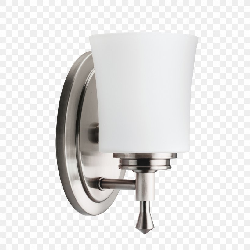 Light Fixture Sconce Bathroom Brushed Metal, PNG, 1200x1200px, Light, Bathroom, Brushed Metal, Color, Electric Light Download Free