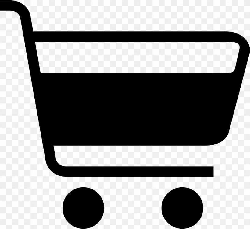 Shopping Cart Product Clip Art, PNG, 980x900px, Shopping Cart, Area, Art, Black, Black And White Download Free