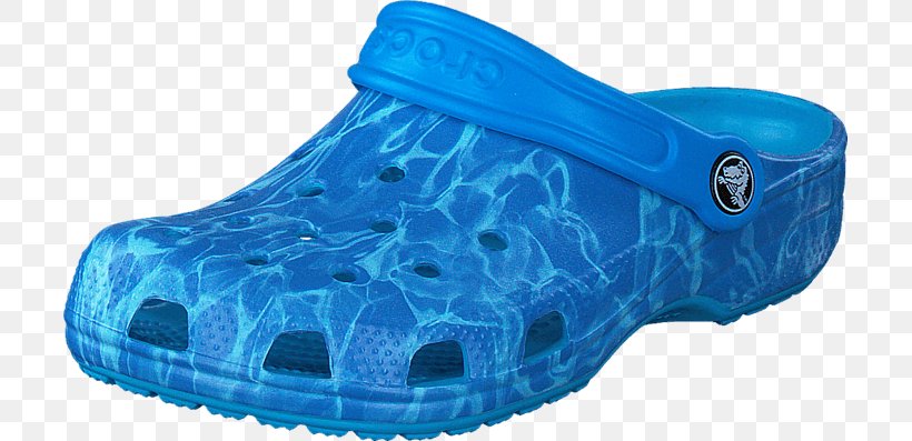 Blue Shoe Crocs Sandal Clog, PNG, 705x397px, Blue, Aqua, Athletic Shoe, Clog, Crocs Download Free