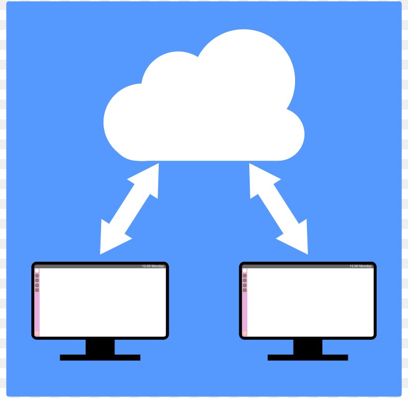Cloud Computing Clip Art, PNG, 800x800px, Computer, Area, Blue, Brand, Cloud Computing Download Free