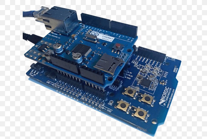 Microcontroller Electronics Electronic Circuit Electronic Component Computer Hardware, PNG, 640x550px, Microcontroller, Central Processing Unit, Circuit Component, Circuit Prototyping, Computer Download Free