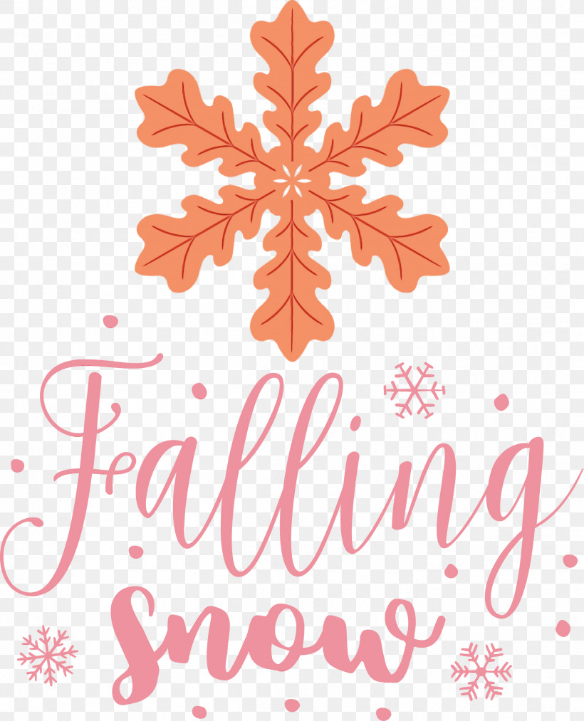 Floral Design, PNG, 2428x3000px, Falling Snow, Floral Design, Leaf, Orange Sa, Paint Download Free