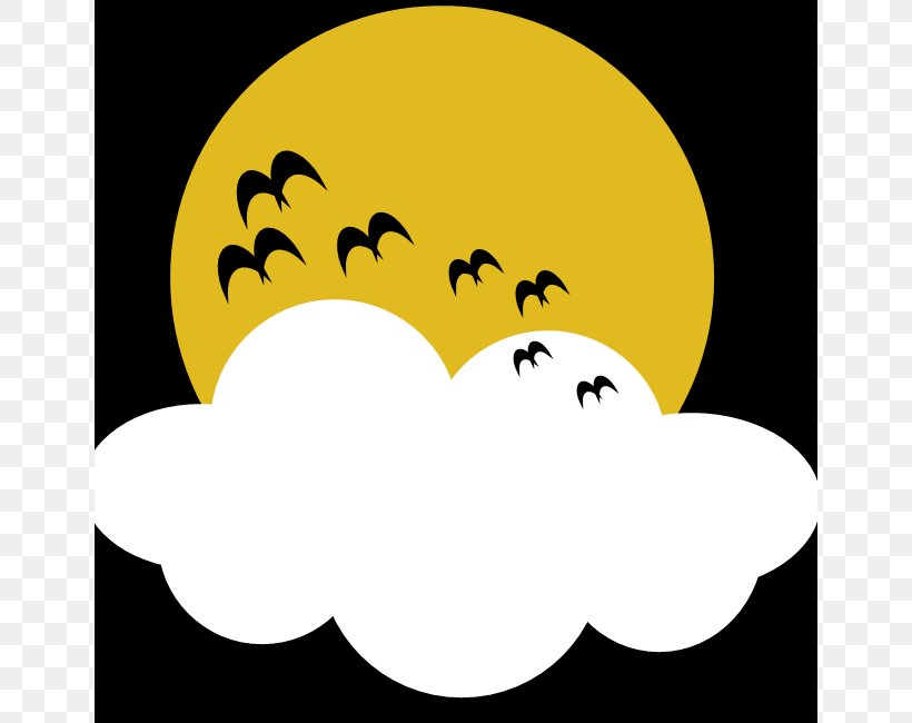 Full Moon Halloween Clip Art, PNG, 650x650px, Full Moon, Black And White, Blue Moon, Emoticon, Free Content Download Free