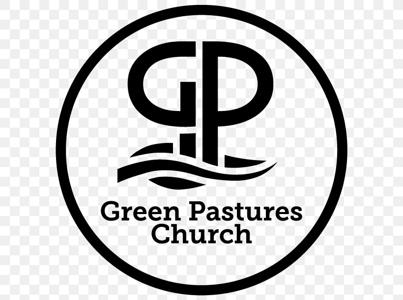 Green Pastures Church Logo Brand Youth, PNG, 613x611px, Green Pastures, Area, Auditorium, Black And White, Brand Download Free