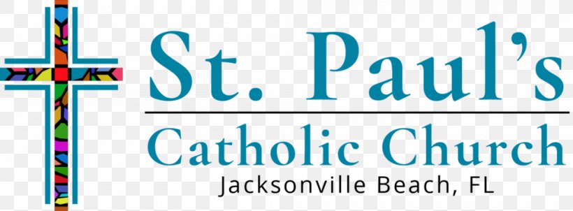 St. Paul's Catholic Church St Paul's Catholic Grade School Ruby Beach Brewing Catholicism, PNG, 1000x369px, Catholic Church, Area, Banner, Blue, Brand Download Free