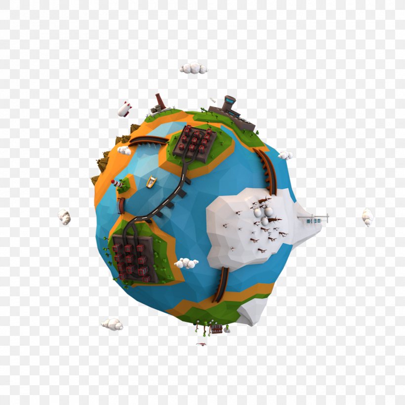 Low Poly Earth 3D Modeling TurboSquid Polygon, PNG, 960x960px, 3d Computer Graphics, 3d Modeling, Low Poly, Autodesk 3ds Max, Cinema 4d Download Free