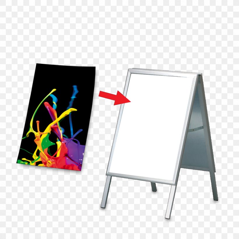 Sandwich Board Poster Sign Paper Text, PNG, 1000x1000px, Sandwich Board, Aluminium, Easel, Logo, Paper Download Free