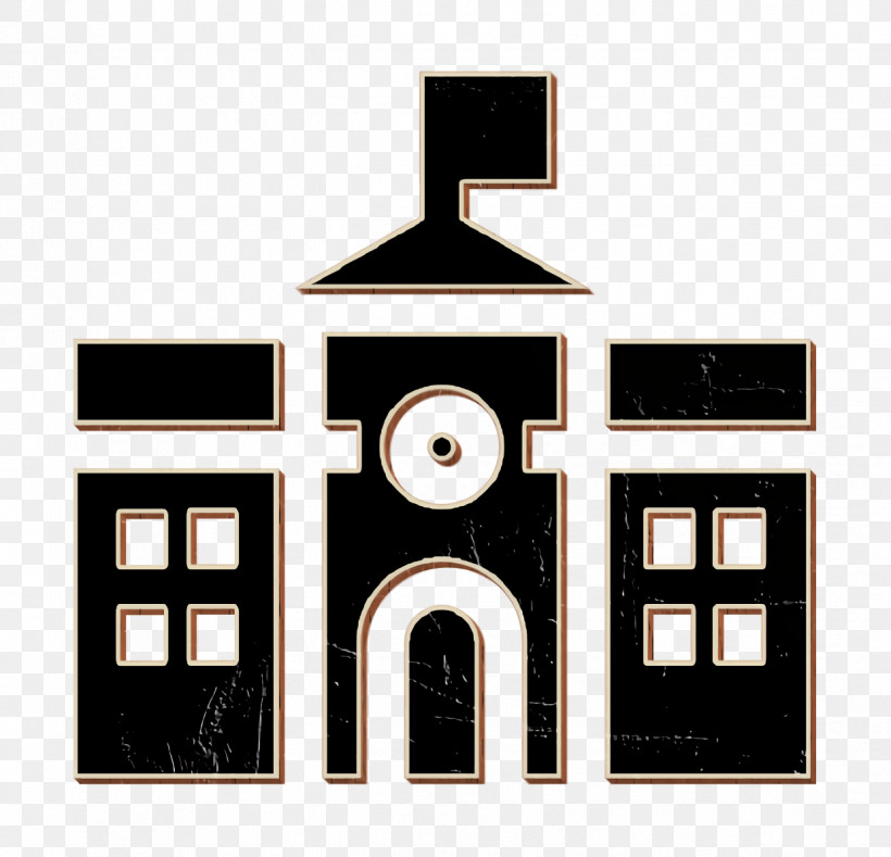 School Icon Urban Building Icon, PNG, 1238x1192px, School Icon, Architecture, Building, Facade, House Download Free