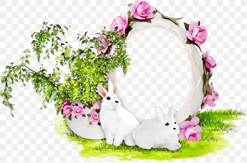 Easter Egg Background, PNG, 3600x2380px, Easter Bunny, Domestic Rabbit, Drawing, Easter, Easter Egg Download Free