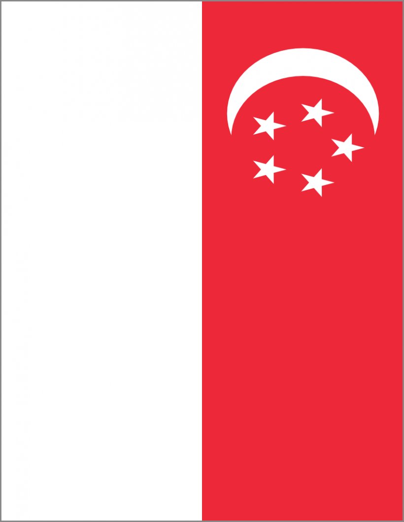 Flag Of Singapore Clip Art, PNG, 850x1100px, Singapore, Area, Brand, Flag, Flag Of California Download Free