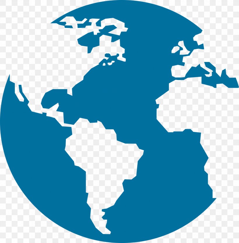 Globe Earth World, PNG, 980x1000px, Globe, Area, Black And White, Earth, Map Download Free