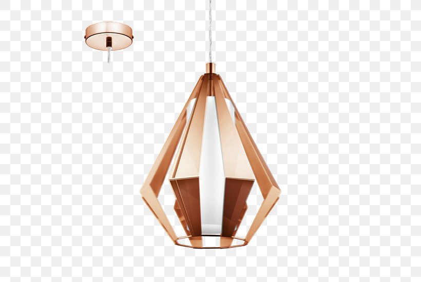 Pendant Light Light Fixture EGLO Copper, PNG, 550x550px, Light, Ceiling, Ceiling Fixture, Chandelier, Copper Download Free