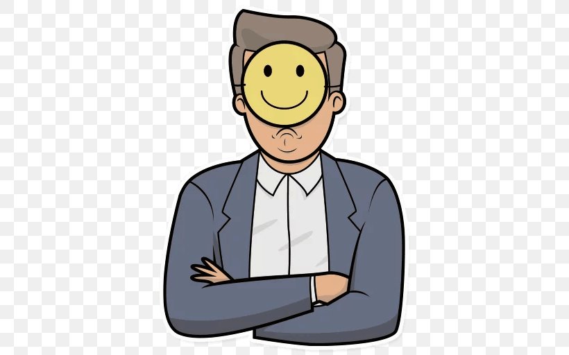Sticker Laughter Computer Smile Clip Art, PNG, 512x512px, Sticker, Affection, Behavior, Cartoon, Communication Download Free