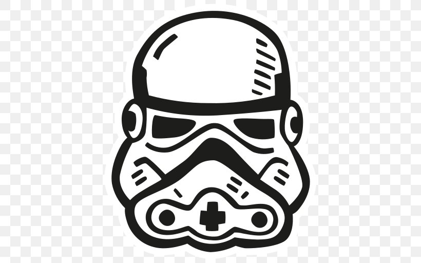 Stormtrooper Icon Design Clip Art, PNG, 512x512px, Stormtrooper, Avatar, Black, Black And White, Bone Download Free
