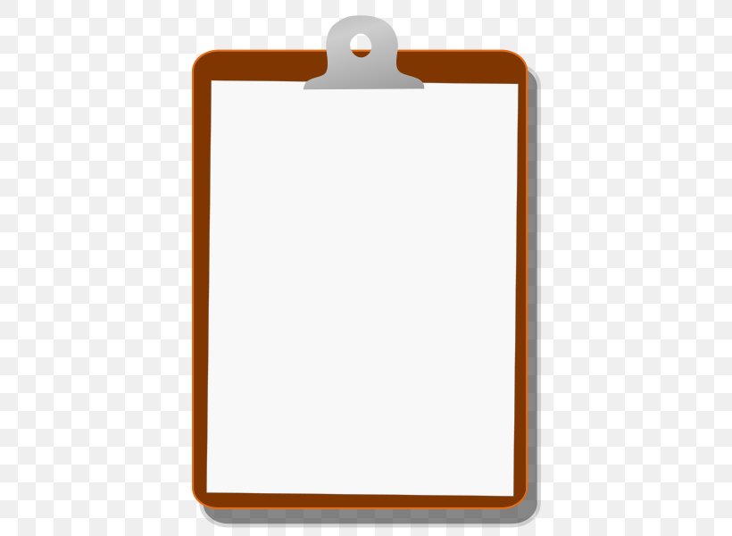Clipboard Free Content Clip Art, PNG, 424x600px, Clipboard, Area, Free Content, Rectangle, Scalable Vector Graphics Download Free