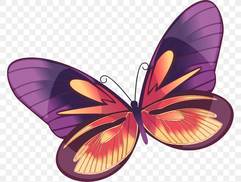 Monarch Butterfly Clip Art, PNG, 773x622px, Butterfly, Brush Footed Butterfly, Butterflies And Moths, Cartoon, Insect Download Free