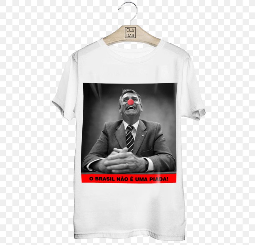 T-shirt Brazilian Military Government Politician Video, PNG, 640x786px, Tshirt, Brand, Brazil, Brazilian Military Government, Clothing Download Free