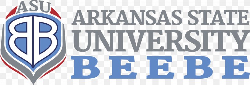 Arkansas State University Beebe Logo Brand Banner Trademark, PNG, 2250x771px, Logo, Advertising, Area, Arkansas, Banner Download Free