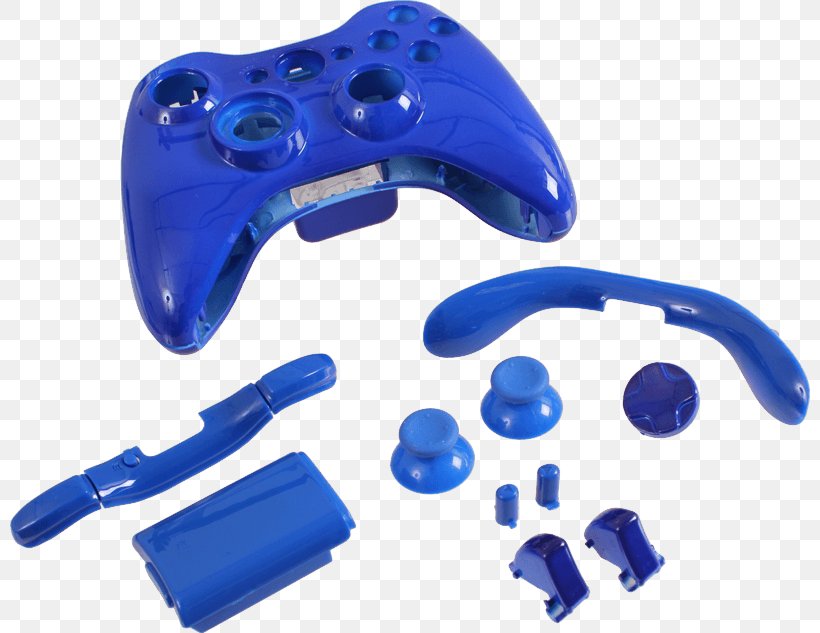 Xbox 360 Controller Joystick Game Controllers PlayStation 3, PNG, 800x633px, Xbox 360 Controller, All Xbox Accessory, Blue, Blue Shell, Computer Hardware Download Free