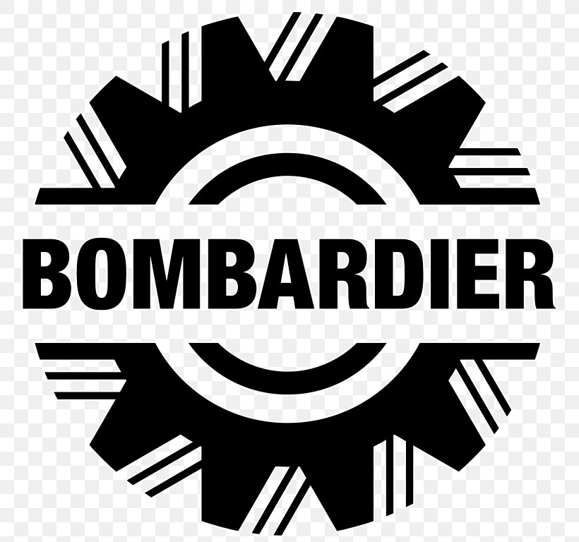 Bombardier Inc. Canada Logo Rail Transport Company, PNG, 785x768px, Bombardier Inc, Area, Black, Black And White, Bombardier Aerospace Download Free