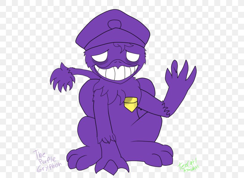 Five Nights At Freddy's 2 Five Nights At Freddy's: Sister Location Animatronics Security Guard Purple, PNG, 720x600px, Watercolor, Cartoon, Flower, Frame, Heart Download Free