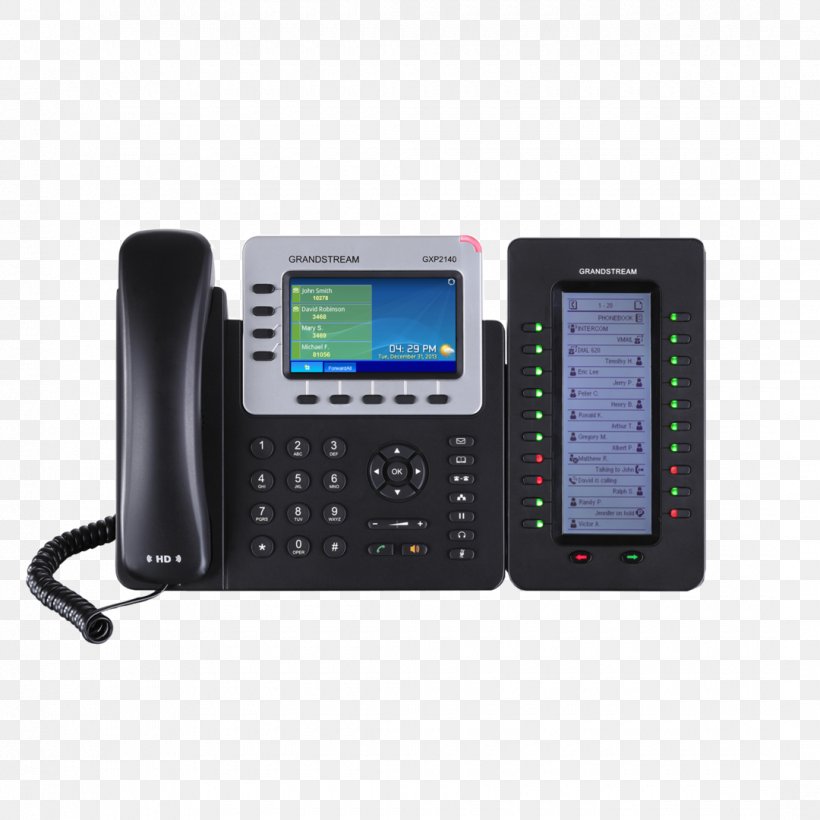 Grandstream Networks VoIP Phone Telephone Voice Over IP Extension, PNG, 1080x1080px, Grandstream Networks, Business Telephone System, Communication, Corded Phone, Electronics Download Free