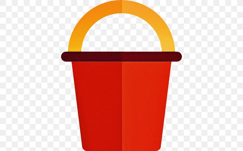 Orange, PNG, 512x512px, Red, Bucket, Orange, Plastic, Waste Container Download Free