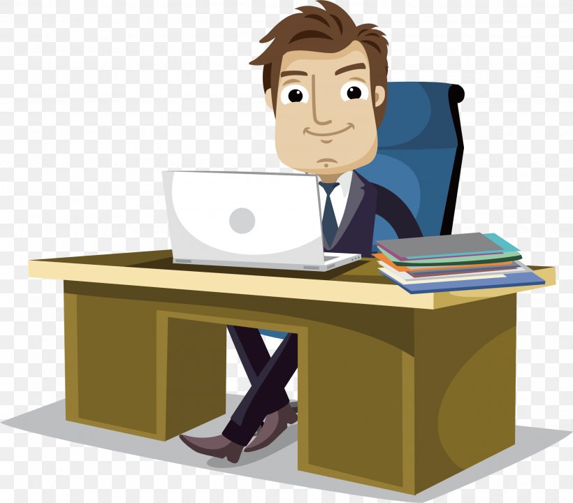 Clip Art Office Vector Graphics Desk, PNG, 2544x2234px, Office, Business, Businessperson, Desk, Drawing Download Free