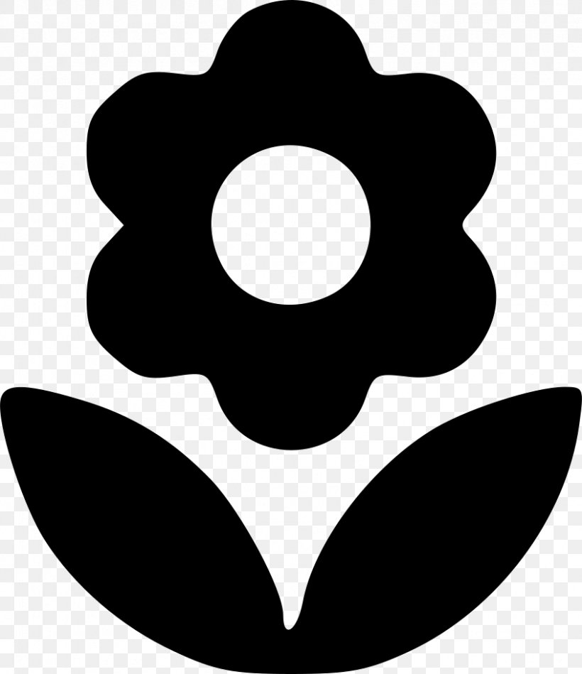 Icon Design Symbol Download, PNG, 846x980px, Icon Design, Artwork, Black, Black And White, Flower Download Free