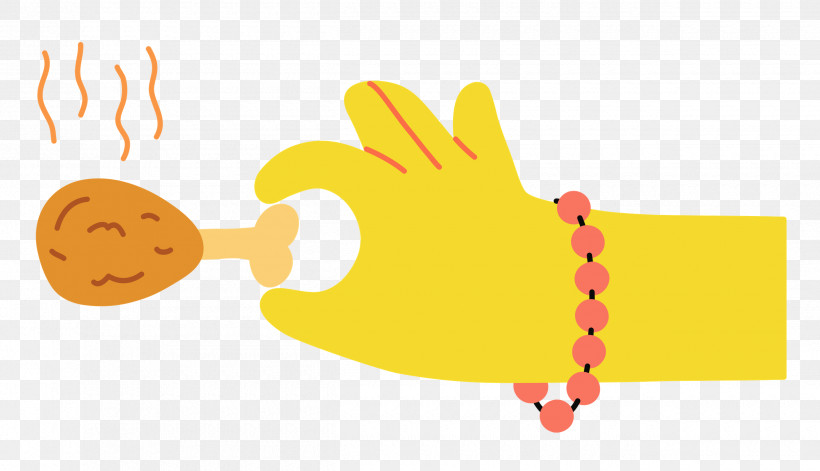Hand Pinching Chicken, PNG, 2500x1439px, Cartoon, Behavior, Happiness, Meter, Yellow Download Free