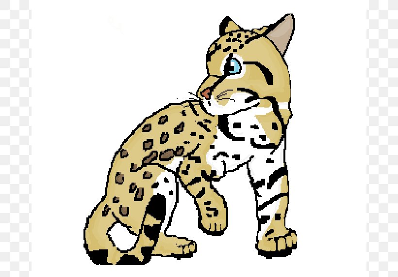Ocelot Felidae Jaguar Clip Art, PNG, 690x572px, Ocelot, Animal Figure, Big Cat, Big Cats, Carnivoran Download Free
