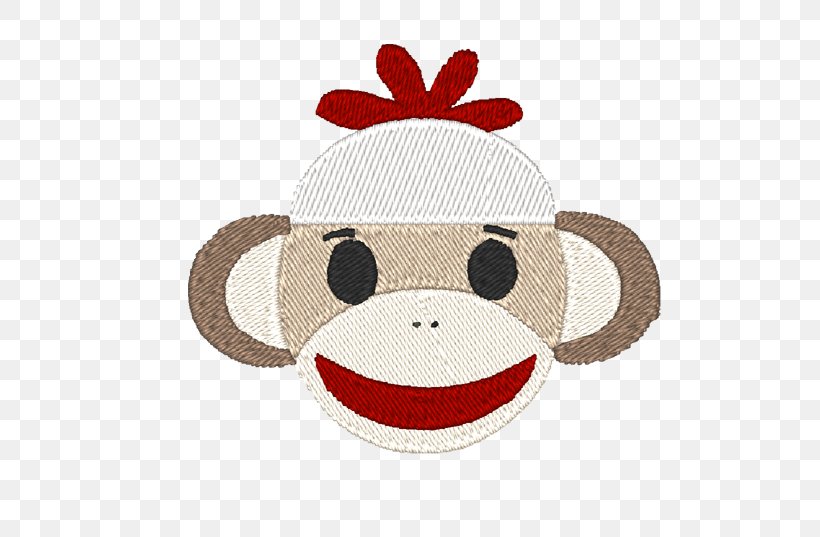 Sock Monkey T-shirt Clip Art, PNG, 585x537px, Monkey, Canvas Print, Hat, Headgear, Mammal Download Free