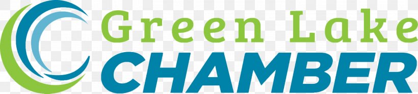 Green Lake Logo Chamber Of Commerce Room, PNG, 2836x639px, Green Lake, Area, Blue, Brand, Chamber Of Commerce Download Free