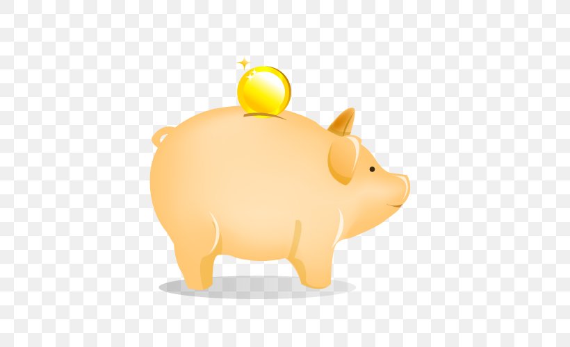 Piglet Piggy Bank, PNG, 500x500px, Pig, Cdr, Drawing, Livestock, Money Download Free