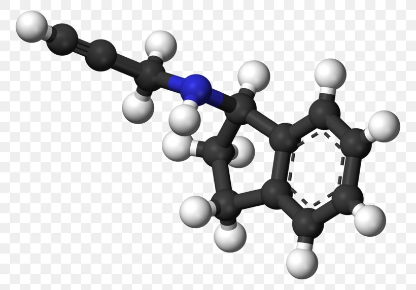 Rasagiline Therapy Monoamine Oxidase Parkinson Disease Dementia Drug, PNG, 800x572px, Therapy, Ballandstick Model, Body Jewelry, Disease, Drug Download Free