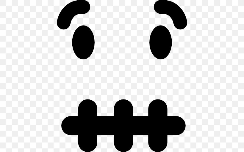 Emoticon Smiley Download Clip Art, PNG, 512x512px, Emoticon, Black, Black And White, Disappointment, Monochrome Download Free