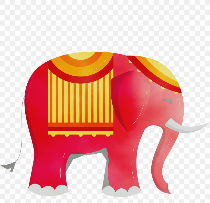 Indian Elephant, PNG, 3000x2908px, Diwali Element, African Elephants, Cartoon, Circus, Deepavali Element Download Free