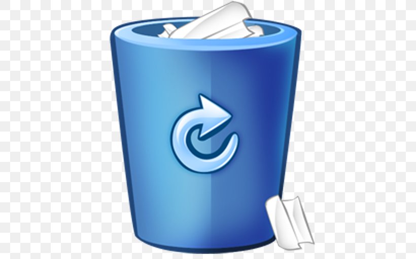 Trash, PNG, 512x512px, Trash, Android, Brand, Directory, Electric Blue Download Free