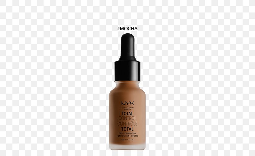 NYX Total Control Drop Foundation Brush NYX Cosmetics, PNG, 500x500px, Nyx Cosmetics, Cosmetics, Foundation, Liquid, Nyx Pro Blending Brush Download Free