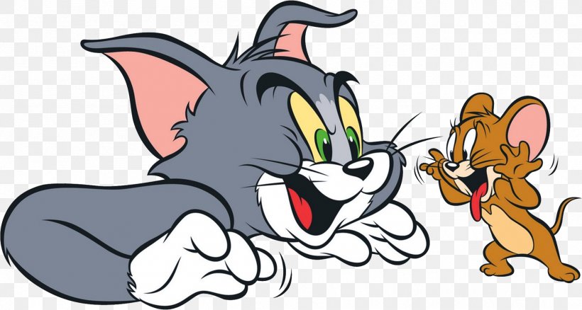 Tom Cat Tom And Jerry Desktop Wallpaper Cartoon, PNG, 1897x1015px, Watercolor, Cartoon, Flower, Frame, Heart Download Free