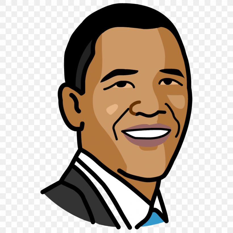 Barack Obama President Of The United States BrainPop Election, PNG, 880x880px, Barack Obama, Beard, Bill Clinton, Brainpop, Cartoon Download Free