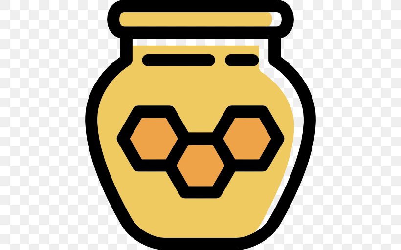 Bee Jar Honey, PNG, 512x512px, Bee, Honey, Jar, Scalable Vector Graphics, Symbol Download Free
